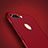 Hard Rigid Plastic Matte Finish Snap On Case with Finger Ring Stand for Huawei Honor 8 Pro Red