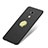 Hard Rigid Plastic Matte Finish Snap On Case with Finger Ring Stand for Huawei Honor Play 5X Black