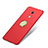 Hard Rigid Plastic Matte Finish Snap On Case with Finger Ring Stand for Huawei Honor Play 5X Red