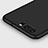 Hard Rigid Plastic Matte Finish Snap On Case with Finger Ring Stand for Huawei P10 Black