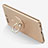 Hard Rigid Plastic Matte Finish Snap On Case with Finger Ring Stand for Huawei P9 Gold