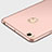 Hard Rigid Plastic Matte Finish Snap On Case with Finger Ring Stand for Xiaomi Mi Max 2 Rose Gold