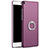 Hard Rigid Plastic Matte Finish Snap On Case with Finger Ring Stand for Xiaomi Mi Note Purple