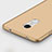 Hard Rigid Plastic Matte Finish Snap On Case with Finger Ring Stand for Xiaomi Redmi Note 4X Gold