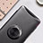 Hard Rigid Plastic Matte Finish Snap On Case with Magnetic Finger Ring Stand for Oppo Find X Black