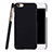 Hard Rigid Plastic Matte Finish Snap On Cover for Apple iPhone 6 Plus Black