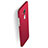 Hard Rigid Plastic Matte Finish Snap On Cover for Huawei G9 Plus Red