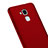 Hard Rigid Plastic Matte Finish Snap On Cover for Huawei Honor 5C Red