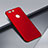 Hard Rigid Plastic Matte Finish Snap On Cover for Huawei Honor 8 Red