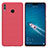 Hard Rigid Plastic Matte Finish Snap On Cover for Huawei Honor V10 Lite Red