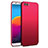 Hard Rigid Plastic Matte Finish Snap On Cover for Huawei Honor V10 Red