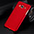 Hard Rigid Plastic Matte Finish Snap On Cover for Samsung Galaxy Amp Prime J320P J320M Red