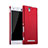 Hard Rigid Plastic Matte Finish Snap On Cover for Sony Xperia C3 Red