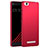 Hard Rigid Plastic Matte Finish Snap On Cover for Xiaomi Mi 4i Red