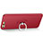 Hard Rigid Plastic Matte Finish Snap On Cover M02 for Huawei Honor 9 Red