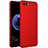 Hard Rigid Plastic Matte Finish Snap On Cover M02 for Huawei Honor V10 Red