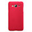 Hard Rigid Plastic Matte Finish Snap On Cover M02 for Samsung Galaxy J3 (2016) J320F J3109 Red