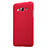 Hard Rigid Plastic Matte Finish Snap On Cover M02 for Samsung Galaxy J3 (2016) J320F J3109 Red