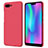 Hard Rigid Plastic Matte Finish Snap On Cover M05 for Huawei Honor 10 Red