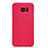 Hard Rigid Plastic Matte Finish Snap On Cover M10 for Samsung Galaxy S7 Edge G935F Red