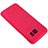 Hard Rigid Plastic Matte Finish Snap On Cover M10 for Samsung Galaxy S7 Edge G935F Red