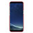 Hard Rigid Plastic Matte Finish Snap On Cover P01 for Samsung Galaxy S8 Plus Red