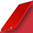 Hard Rigid Plastic Matte Finish Snap On Cover with Finger Ring Stand for Xiaomi Mi 5 Red