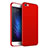 Hard Rigid Plastic Matte Finish Snap On Cover with Finger Ring Stand for Xiaomi Mi 5 Red