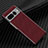 Hard Rigid Plastic Matte Finish Twill Snap On Case Cover for Google Pixel 7 Pro 5G Red