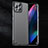 Hard Rigid Plastic Matte Finish Twill Snap On Case Cover for Oppo Find X3 5G Black