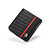 Hard Rigid Plastic Matte Finish Twill Snap On Case Cover LC1 for Samsung Galaxy Z Flip5 5G Black