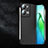 Hard Rigid Plastic Matte Finish Twill Snap On Case Cover T01 for Oppo Reno8 5G Black