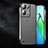 Hard Rigid Plastic Matte Finish Twill Snap On Case Cover T01 for Oppo Reno8 Pro 5G Dark Gray