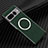 Hard Rigid Plastic Matte Finish Twill Snap On Case Cover with Mag-Safe Magnetic for Google Pixel 7 Pro 5G Green