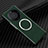 Hard Rigid Plastic Matte Finish Twill Snap On Case Cover with Mag-Safe Magnetic for Huawei Mate 60 Green