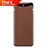 Hard Rigid Plastic Matte Finish Twill Snap On Case for Oppo Find X Super Flash Edition Brown