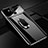 Hard Rigid Plastic Mirror Cover Case 360 Degrees Magnetic Finger Ring Stand for Huawei Mate 20 Lite Black