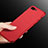 Hard Rigid Plastic Quicksand Cover for Apple iPhone 7 Plus Red