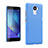 Hard Rigid Plastic Quicksand Cover for Huawei Honor 7 Dual SIM Blue