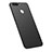 Hard Rigid Plastic Quicksand Cover for Huawei Honor 8 Pro Black