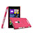 Hard Rigid Plastic Quicksand Cover for Nokia Lumia 925 Red