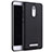 Hard Rigid Plastic Quicksand Cover for Xiaomi Redmi Note 3 Black