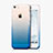 Hard Rigid Transparent Gradient Cover for Apple iPhone 6 Blue