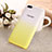 Hard Rigid Transparent Gradient Cover for Huawei Honor 4X Yellow