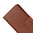 Leather Case Flip Cover for Huawei P9 Lite Brown