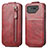 Leather Case Flip Cover Vertical for Asus ROG Phone 7 Red