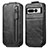 Leather Case Flip Cover Vertical for Google Pixel 7 Pro 5G Black