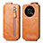 Leather Case Flip Cover Vertical for Huawei Honor Magic4 Lite 5G Brown