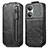 Leather Case Flip Cover Vertical for Huawei Honor X7 Black