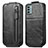 Leather Case Flip Cover Vertical for Nokia G22 Black